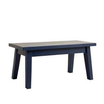 Olive Bluff Indoor Bench - Navy
