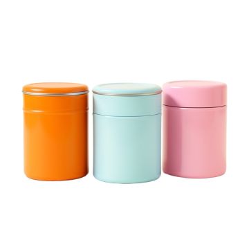 Stackable Canister 3 Piece Cookie Jar Set