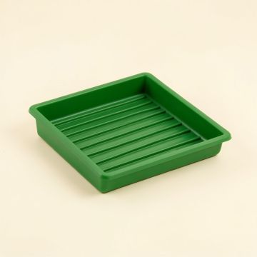 River Edge Empty Under-Desk Cable Tray - Green (synthetic illustration; no displayed measurements)