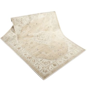 Oxon Hill Oriental Beige/Cream Area Rug