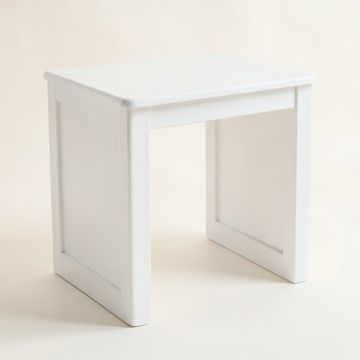 Cedar Brook Side Table - White (synthetic illustration; no displayed measurements)