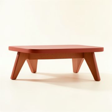 Dune Dell Indoor Bench - Terracotta (synthetic illustration; no displayed measurements)