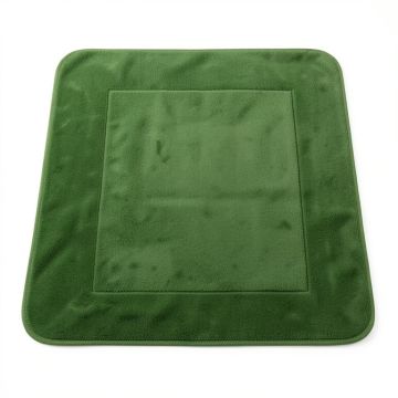 Elm Dell Bath Mat - Green (synthetic illustration; no displayed measurements)