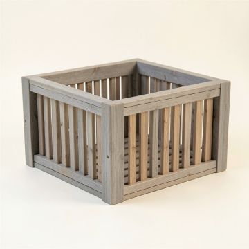 Dune Bluff Empty Furniture-Style Litter Enclosure - Gray (synthetic illustration; no displayed measurements)