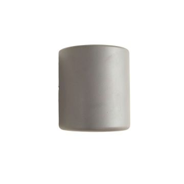 Willow Crossing Wall Sconce Mounted On A Plain Wall - Gray
