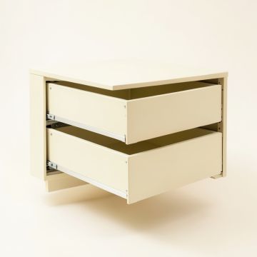 Harbor Canyon Small-Parts Storage Drawer Cabinet - Ivory (synthetic illustration; no displayed measurements)