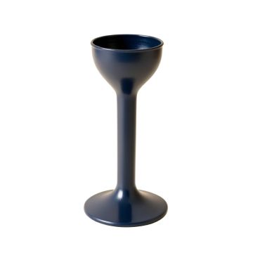 Summit Bluff Empty Candle Holder - Navy