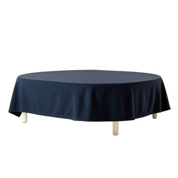River Branch Flat Bed Sheet - Navy