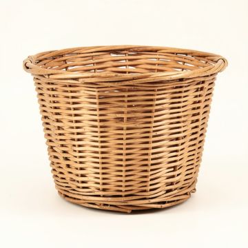 Rolling Wicker Laundry Basket (synthetic illustration; no displayed measurements)