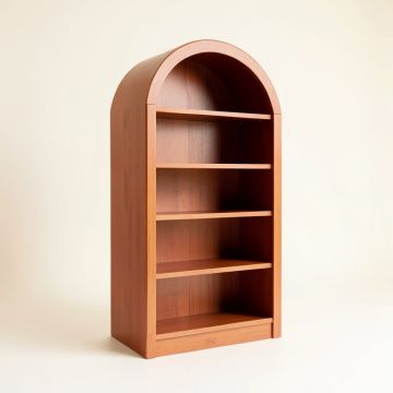 Heath Brook Freestanding Bookcase - Terracotta (synthetic illustration; no displayed measurements)