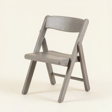 River Crossing Folding Outdoor Chair - Gray (synthetic illustration; no displayed measurements)