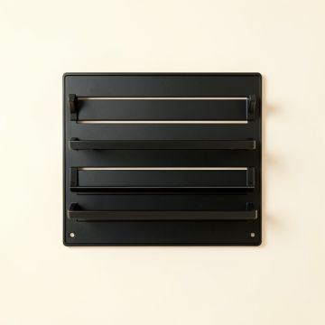 Cove Arc Empty Wall-Mounted Tool Organizer Panel (synthetic illustration; no displayed measurements)