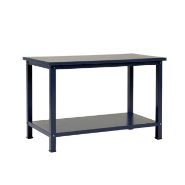 Heath Bridge Empty Workshop Workbench - Navy