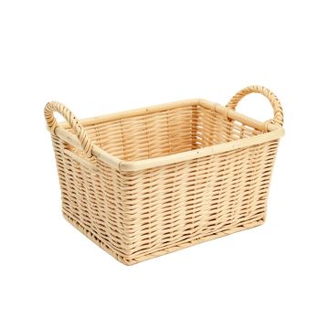 Stone Bend Empty Storage Basket - Ivory