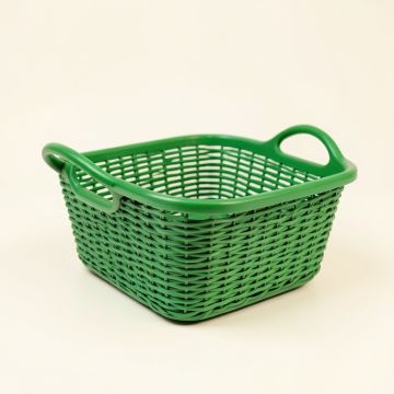 Stone Canyon Empty Storage Basket - Green (synthetic illustration; no displayed measurements)