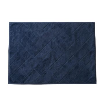 Cove Crest Bath Mat - Navy