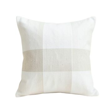 Elm Branch Filled Accent Pillow - White