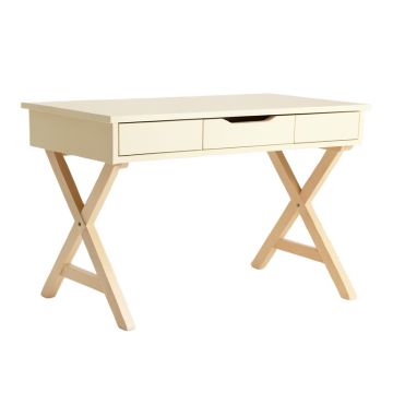 Lake Crest Writing Desk - Cream