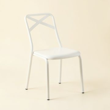 Maple Bluff Dining Chair - White (synthetic illustration; no displayed measurements)
