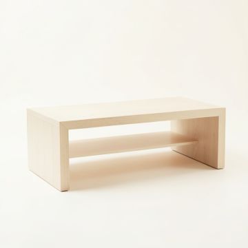 Aspen Dell Coffee Table - Ivory (synthetic illustration; no displayed measurements)