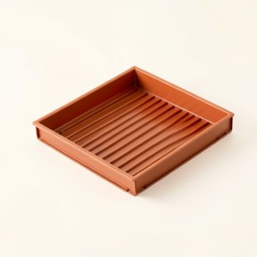 Willow Arc Empty Under-Desk Cable Tray (synthetic illustration; no displayed measurements)