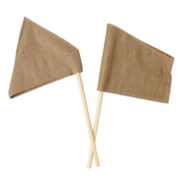 Merry Christmas Camper 2-Sided Burlap 18 X 13 In . Flag Set