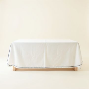 Linden Bluff Flat Bed Sheet - White (synthetic illustration; no displayed measurements)