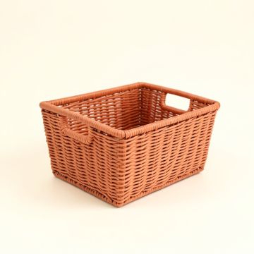 Glen Bluff Empty Storage Basket - Terracotta (synthetic illustration; no displayed measurements)
