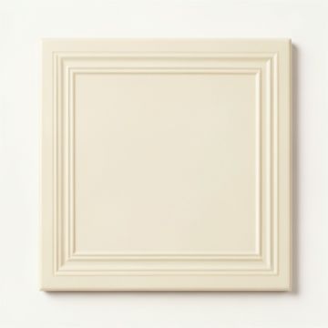 Spruce Canyon Uninstalled Square Decorative Tile - Cream (synthetic illustration; no displayed measurements)