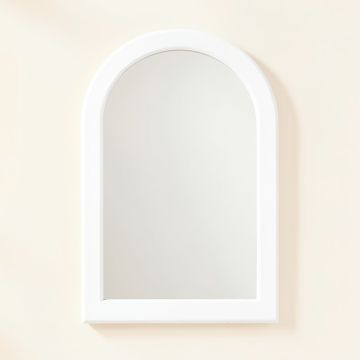 Oak Brook Framed Wall Mirror - White (synthetic illustration; no displayed measurements)