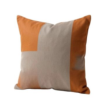 Wind Chime Taupe Transitional Throw Pillow (synthetic illustration; no displayed measurements)
