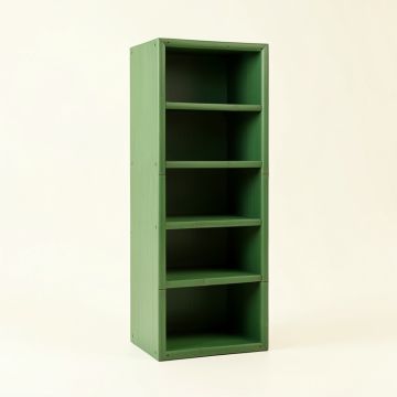 Heath Branch Narrow Cubby Tower - Green (synthetic illustration; no displayed measurements)