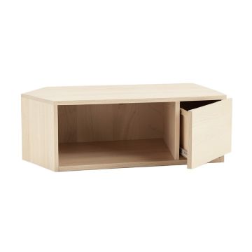 Linden Crossing Shoe Storage Bench - Beige