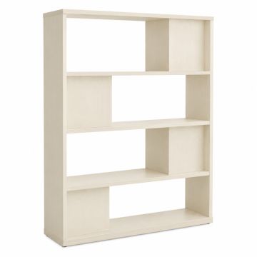 Clay Bend Freestanding Bookcase - Cream