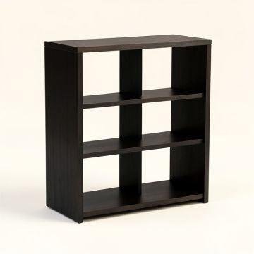 Lanora 33.5 '' H X 35.5 '' W X 16 '' D Shelving Unit (synthetic illustration; no displayed measurements)