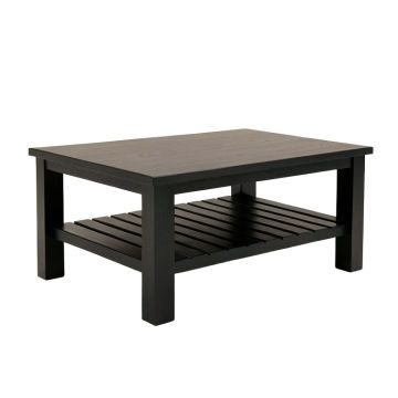 Stone Crossing Coffee Table - Black (synthetic illustration; no displayed measurements)