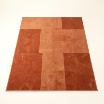 Juniper Branch Rectangular Area Rug - Terracotta (synthetic illustration; no displayed measurements)