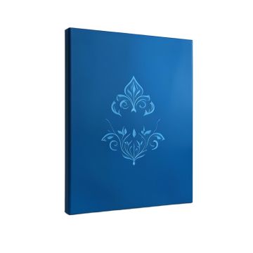 Meditation In Blue - Print On Metal