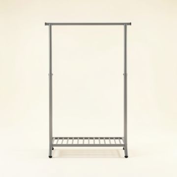Ash Bluff Empty Garment Rack - Gray (synthetic illustration; no displayed measurements)