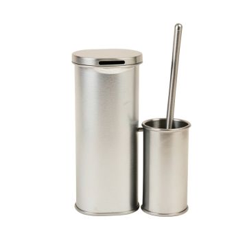 Edenscape Free Standing Toilet Paper Holder With Toilet Brush Holder
