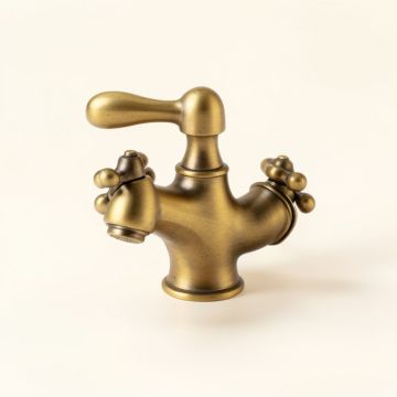 Vintage Centerset Faucet Bathroom Faucet (synthetic illustration; no displayed measurements)