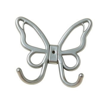 Neon Butterfly Shower Curtain Hooks