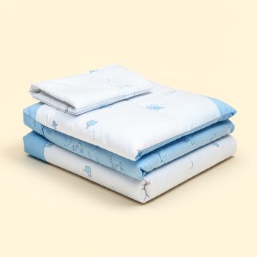Caldwell Elephant Dreams Baby 3 Piece Crib Bedding Set (synthetic illustration; no displayed measurements)