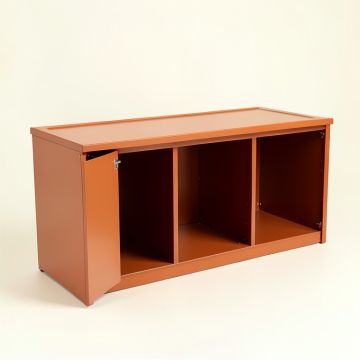 Cliff Arc Empty Countertop Canister Rack (synthetic illustration; no displayed measurements)