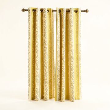 Ambesonne Vintage Window Curtains (synthetic illustration; no displayed measurements)