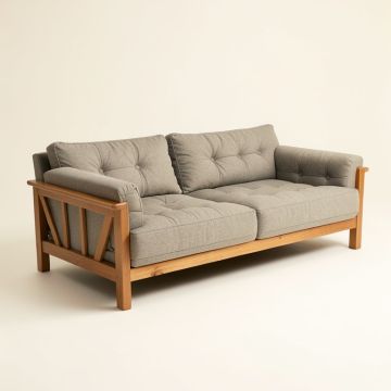 Cleotha Twin 75 '' Wide Tufted Back Convertible Sofa (synthetic illustration; no displayed measurements)