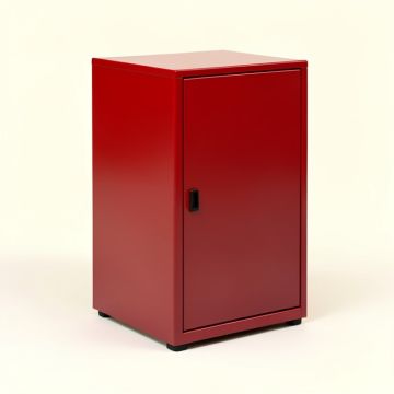 Clear View Storage Cabinet (synthetic illustration; no displayed measurements)