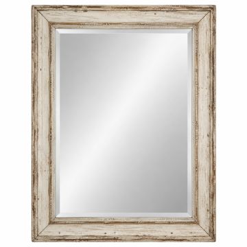 Jurgensen Distressed Traditional Beveled Accent Mirror