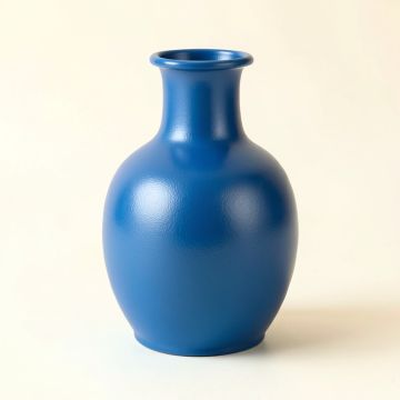 Summit Bluff Empty Decorative Vase - Blue (synthetic illustration; no displayed measurements)