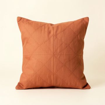 Slate Arc Filled Accent Pillow - Terracotta (synthetic illustration; no displayed measurements)